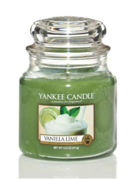 VONNÁ SVÍČKA YANKEE CANDLE VANILLA LIME CLASSIC STŘEDNÍ
