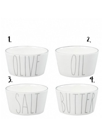 Keramická mistička s nápisem Butter