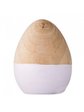 Dřevěné dekorační vajíčko Bloomingville 