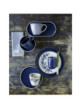 Keramický talíř Kallia dark blue 1