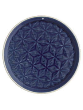 Keramický talíř Kallia dark blue 