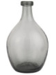 Skleněná váza Baloon šedá 36 cm