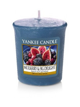 VONNÁ SVÍČKA YANKEE CANDLE MULBERRY  FIG DELIGHT VOTIVNÍ