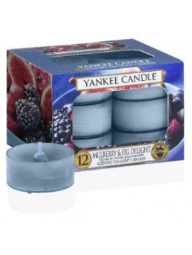 YANKEE CANDLE MULBERRY  FIG DELIGHT VONNÁ ČAJOVÁ SVÍČKA