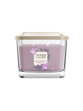 VONNÁ SVÍČKA YANKEE CANDLE ELEVATION SUGARED WILDFLOWERS HRANATÁ STŘEDNÍ 3 KNOTY