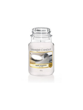 VONNÁ SVÍČKA YANKEE CANDLE BABY POWDER CLASSIC VELKÝ