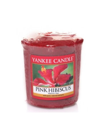 VONNÁ SVÍČKA YANKEE CANDLE PINK HIBISCUS VOTIVNÍ;