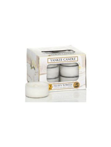 YANKEE CANDLE FLUFFY TOWELS VONNÁ ČAJOVÁ SVÍČKA