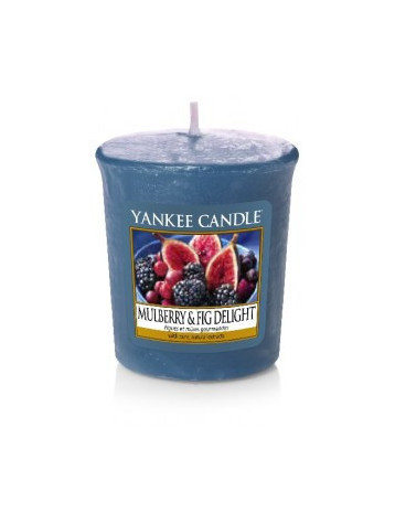 VONNÁ SVÍČKA YANKEE CANDLE MULBERRY  FIG DELIGHT VOTIVNÍ