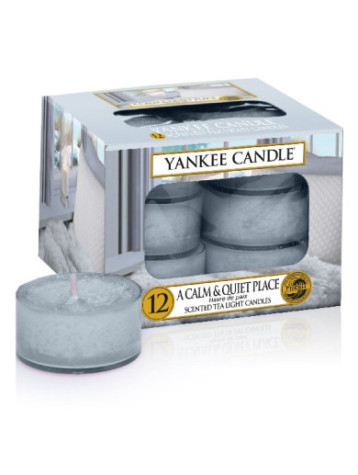 YANKEE CANDLE A CALM & QUIET PLACE VONNÁ ČAJOVÁ SVÍČKA