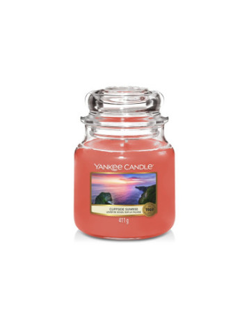 VONNÁ SVÍČKA YANKEE CANDLE CLIFFSIDE SUNRISE CLASSIC STŘEDNÍ