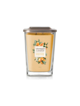 VONNÁ SVÍČKA YANKEE CANDLE ELEVATION KUMQUAT & ORANGE HRANATÁ VELKÁ 2 KNOTY