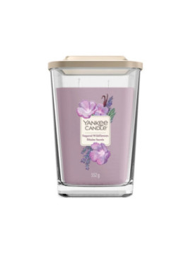 VONNÁ SVÍČKA YANKEE CANDLE ELEVATION SUGARED WILDFLOWERS HRANATÁ VELKÁ 2 KNOTY