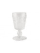 Sklenice Vintage Indigo Clear Goblet čirá bílá1