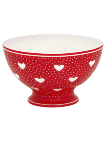 Porcelánová miska Penny red