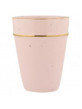 Latté šálek pale pink gold
