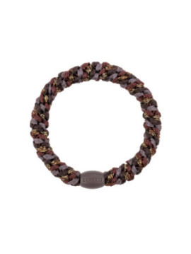 Gumička do vlasů Kknekki CEDAR COFFEE GLITTER