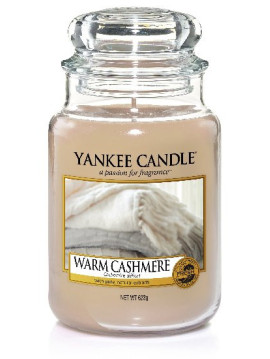 VONNÁ SVÍČKA YANKEE CANDLE WARM CASHMERE CLASSIC VELKÝ