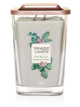 VONNÁ SVÍČKA YANKEE CANDLE ELEVATION EXOTIC BERGAMOT HRANATÁ VELKÁ 2 KNOTY