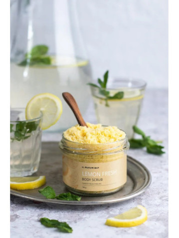 Almara Soap Lemon Fresh Body Scrub1