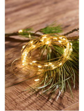 Drátek s 40 x LED světýlky 