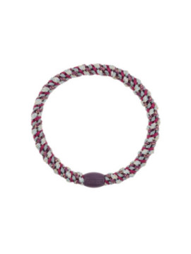 Gumička do vlasů Kknekki Slim GRAPE AQUA GLITTER