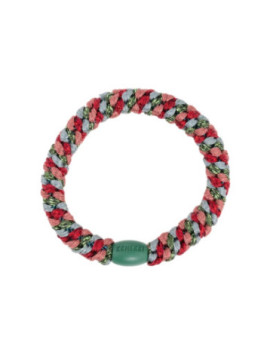 Gumička do vlasů Kknekki MIX GREEN BORDEAUX GLITTER