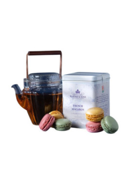 Harney and Sons čaj v plechové dóze French Macaron  20 sáčků